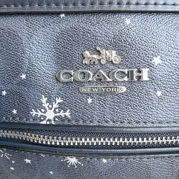 Coach Snowflake Rowan Satchel - Picture 8 of 15